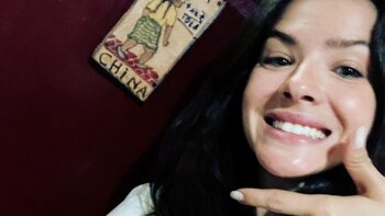 La China Suárez de viaje