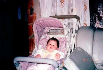 Sabrina llegó a la familia