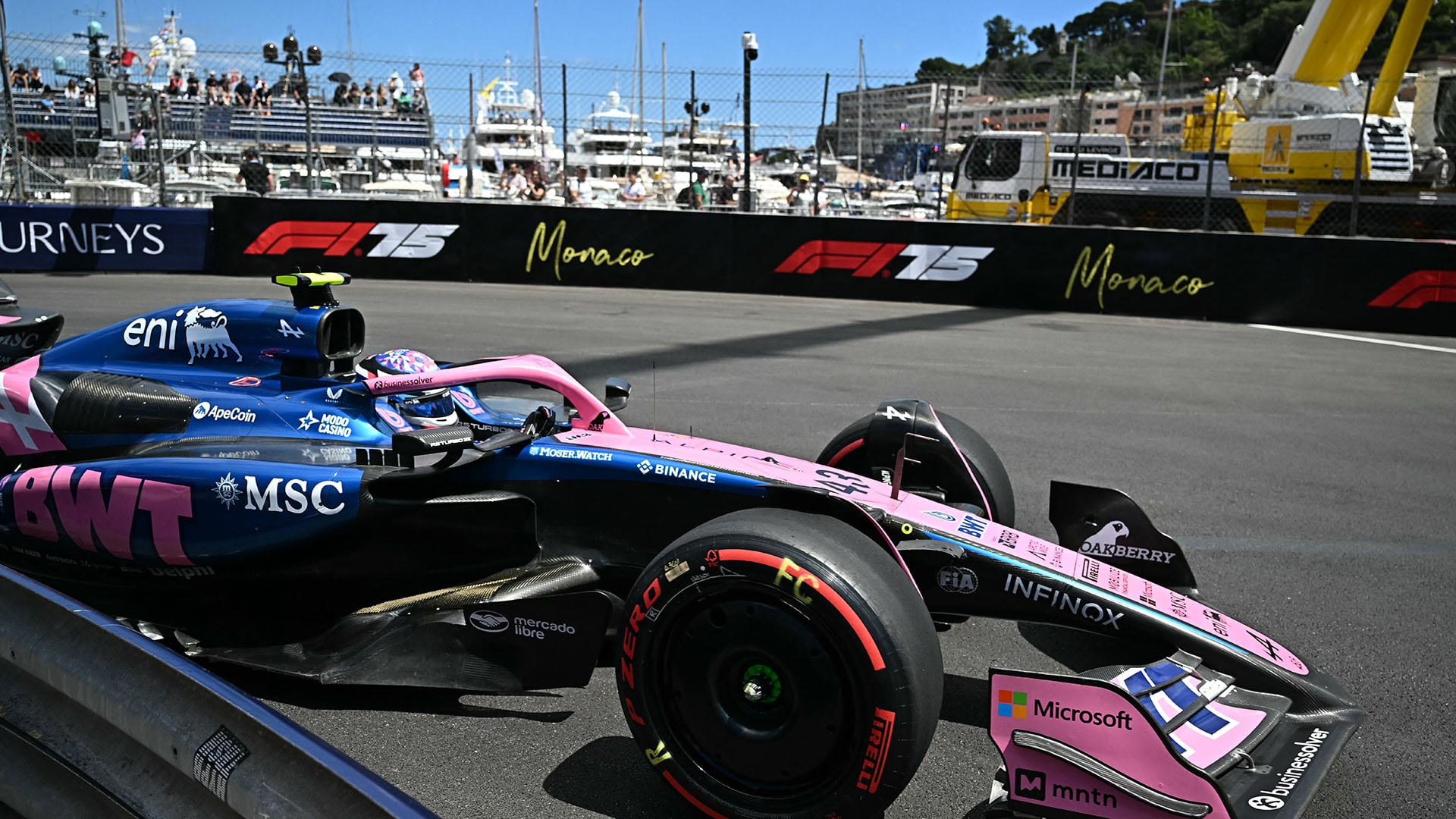 Franco Colapinto buscará prolongar su buen presente en la Fórmula 1 en el GP de Mónaco (Photo by Gabriel BOUYS / AFP)