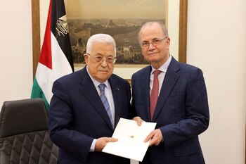El presidente palestino Mahmoud Abbas