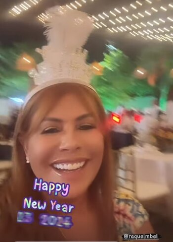 Así celebraron los famosos el Año Nuevo 2024. Captura/Instagram