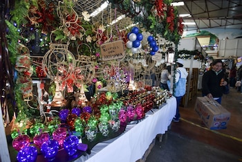 Esferas artesanales de Tlalpujahua.
Crédito: CRISANTA