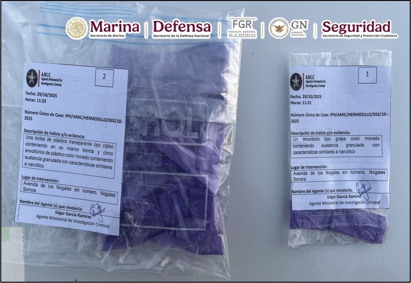 Se le incautaron 31 dosis de metanfetamina. (SSPC)