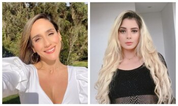 Chichila Navia y Rafaella Chávez.