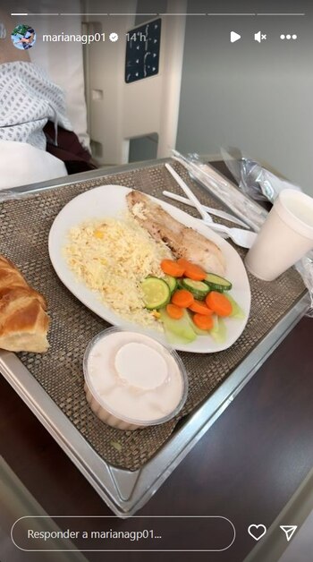 (Captura Instagram: @marianagp01)