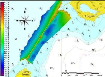 Las imágenes que hacen parte de la investigación por parte de la Dimar - crédito Dimar
