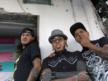 Los miembros de la banda