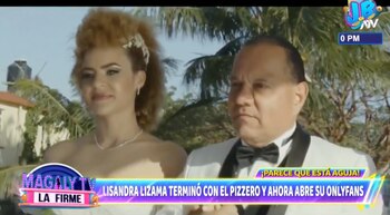 Lisandra Lizama en su boda con Mauricio Diez Canseco, que se realizó en La Habana.