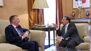Albares plantea al comisario McGrath la necesidad de reforzar Europa y defender un orden internacional basado en reglas