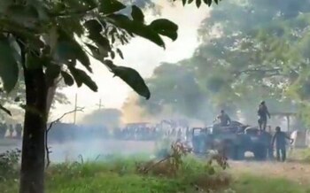 Los militares fueron expulsados por