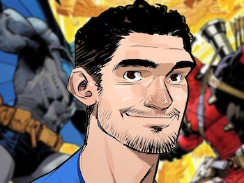 El ilustrador Dan Mora, originario de Costa Rica, diseña el primer uniforme de fútbol inspirado en Batman para el Deportivo Saprissa y DC Comics. (Cortesía: Redes Sociales de Dan Mora)