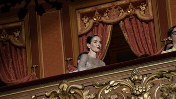 En el palco. Natalia Oreiro