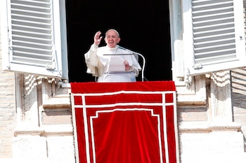 El papa Francisco en el