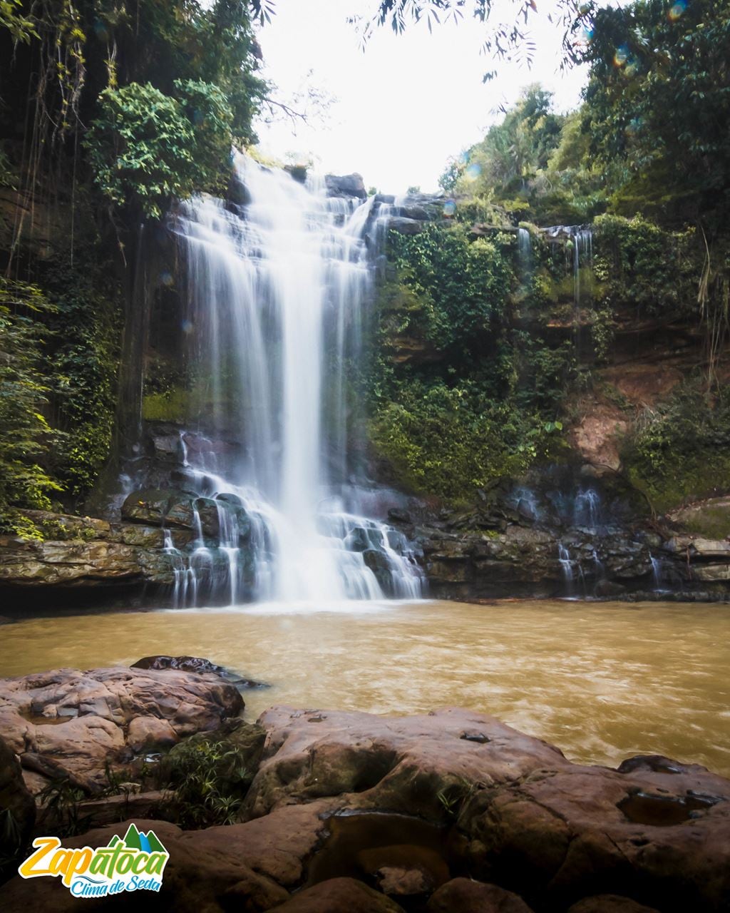 La Cascada La Lajita y el Pozo del Ahogado amplían la oferta de naturaleza en Zapatoca con caminatas, baño y recorridos entre montañas y quebradas - crédito Alcaldía Municipal de Zapatoca