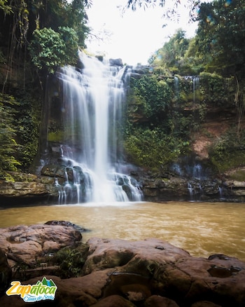 La Cascada La Lajita y el Pozo del Ahogado amplían la oferta de naturaleza en Zapatoca con caminatas, baño y recorridos entre montañas y quebradas - crédito Alcaldía Municipal de Zapatoca