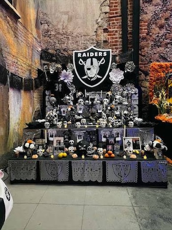 Raiders México ganó el premio a la mejor ofrenda en la edición 2024. (NFL México)