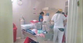 Un familiar de la mujer