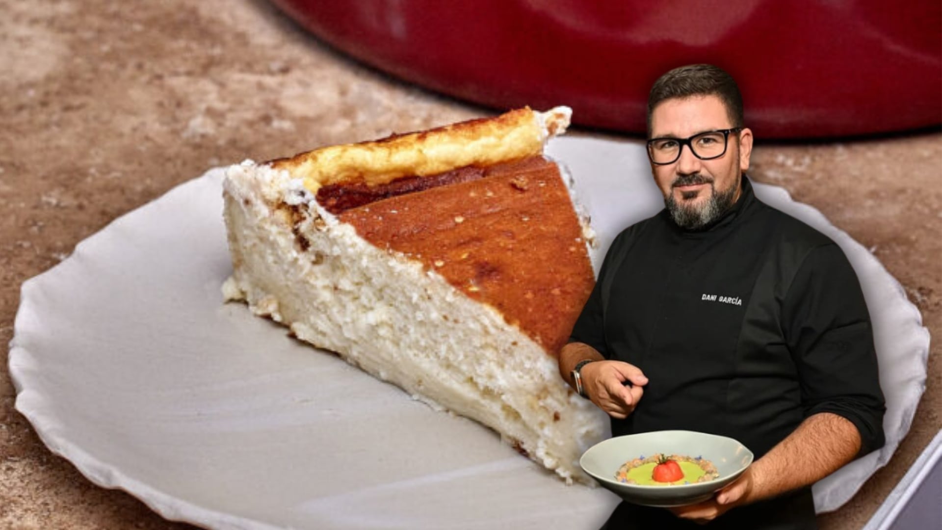 La receta de tarta de queso de Dani García (Grupo Dani García)