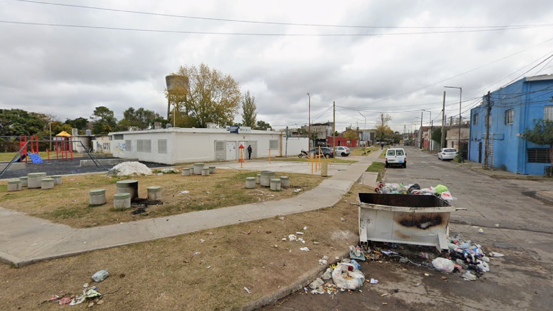 La zona en donde fue detenido el joven