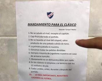 Cuando era técnico en Uruguay,