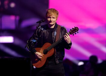 FILE PHOTO: Ed Sheeran performs