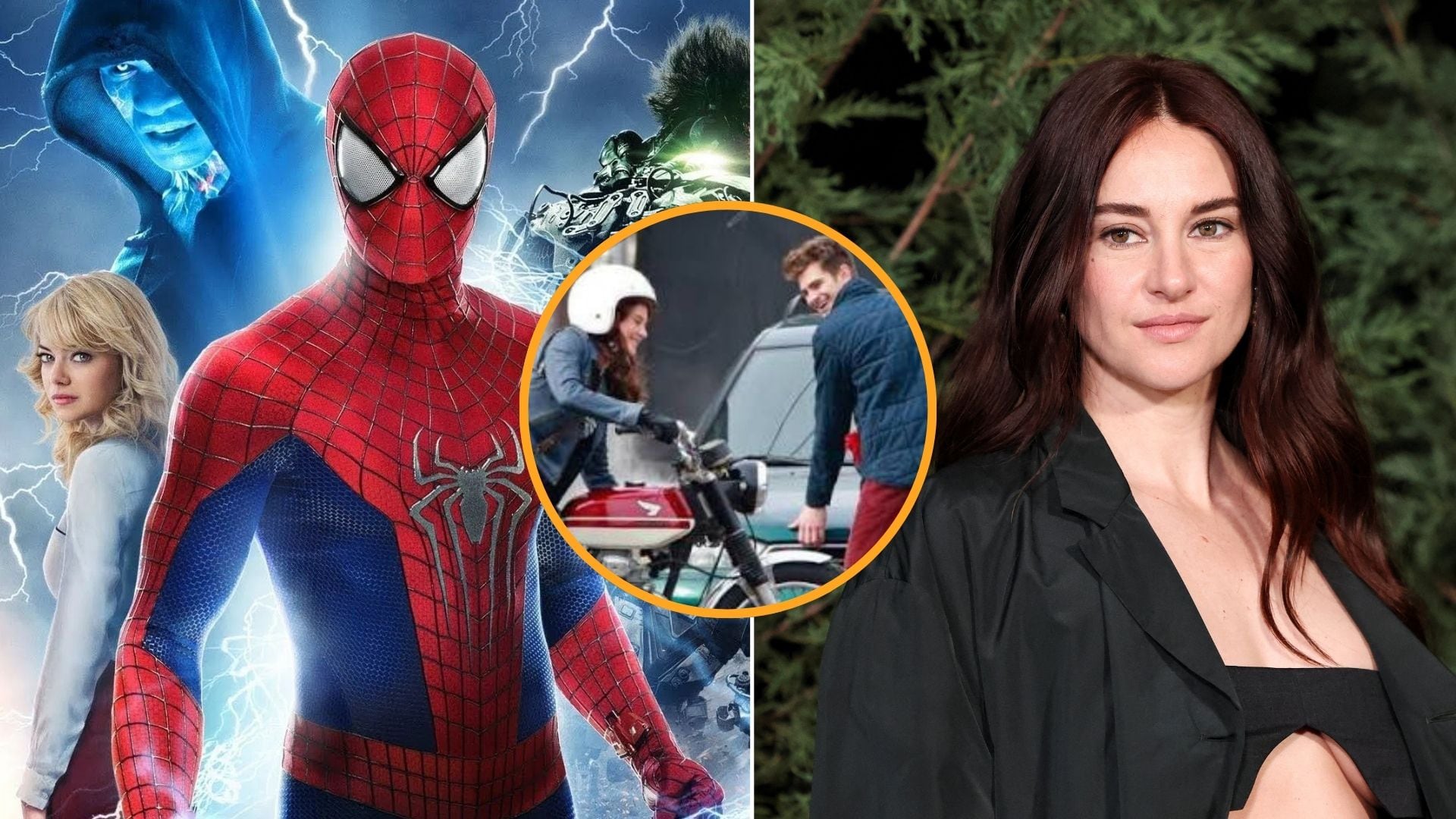 Shailene Woodley rompe el silencio sobre sus escenas eliminadas de The Amazing Spider-Man (Composición/Sony/Redes sociales/Reuters)