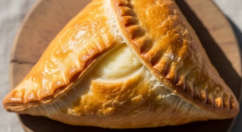 El Penovani khachapuri utiliza masa