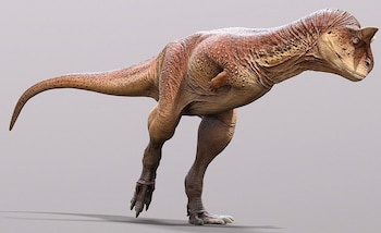 10-09-2021 Reconstrucción artística de Carnotaurus