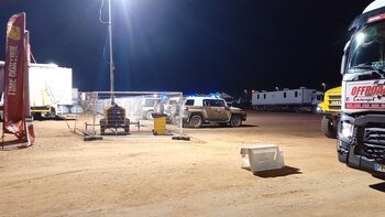 Jeeps de la Policía en