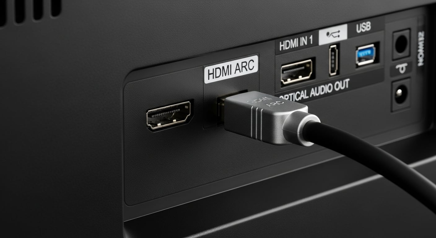 Configurar el HDMI ARC es sencillo: solo se requiere un cable compatible y puertos identificados en ambos equipos. (Imagen Ilustrativa Infobae)