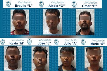 Al momento de su detención