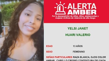 Una menor de 13 años