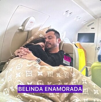 Imagen viral de Belinda y