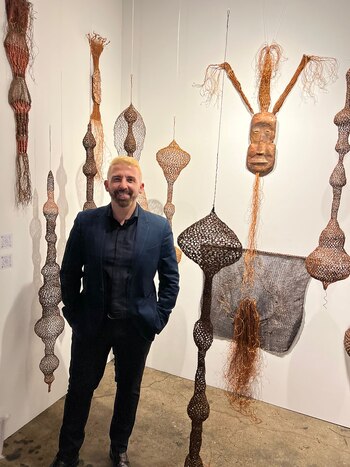 Marcelo Toledo expuso en Nueva