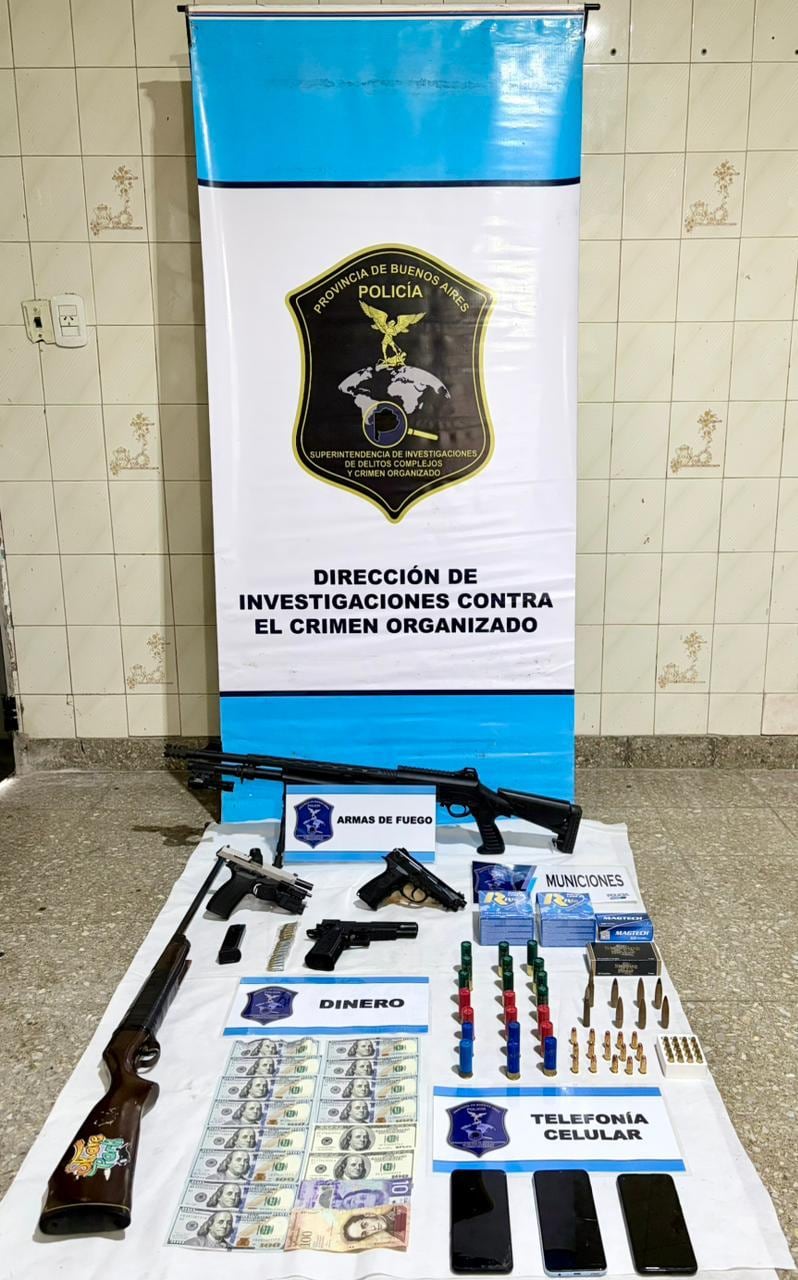 Más elementos secuestrados en los operativos