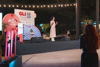 Natalia Ponce de León, en