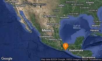 SISMO Magnitud 4.1 Loc 54 km al SURESTE de SALINA CRUZ, OAX 04/05/24 01:37:40