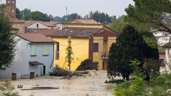 El ciclón Boris dejó graves daños tras su paso por Italia