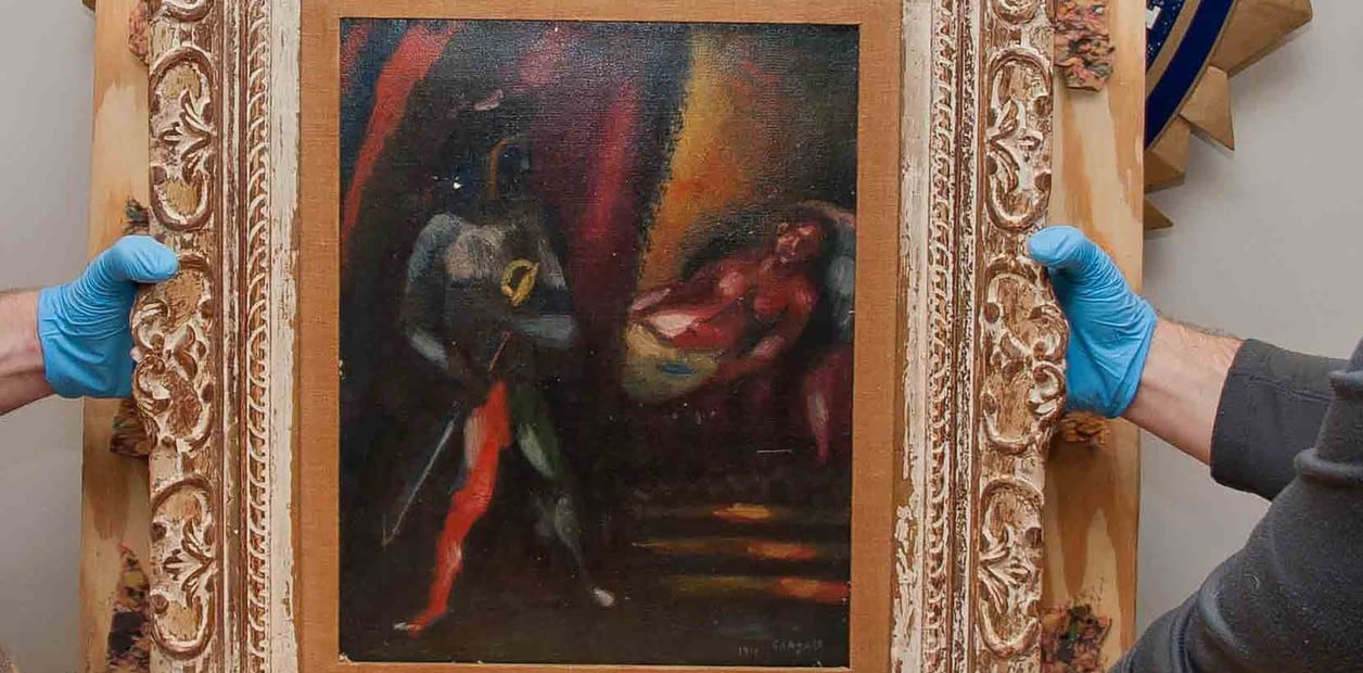 El caso involucró a destacados coleccionistas de arte, Ernest y Rose Heller, y se convirtió en uno de los robos de arte más notorios de Nueva York / AFP PHOTO / FBI