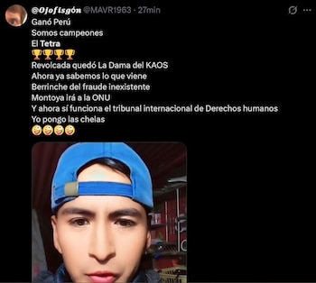 Conteo rápido y redes sociales: el significado detrás de las tendencias "Nieto", "ONPE" y "Tetra". Captura: X.