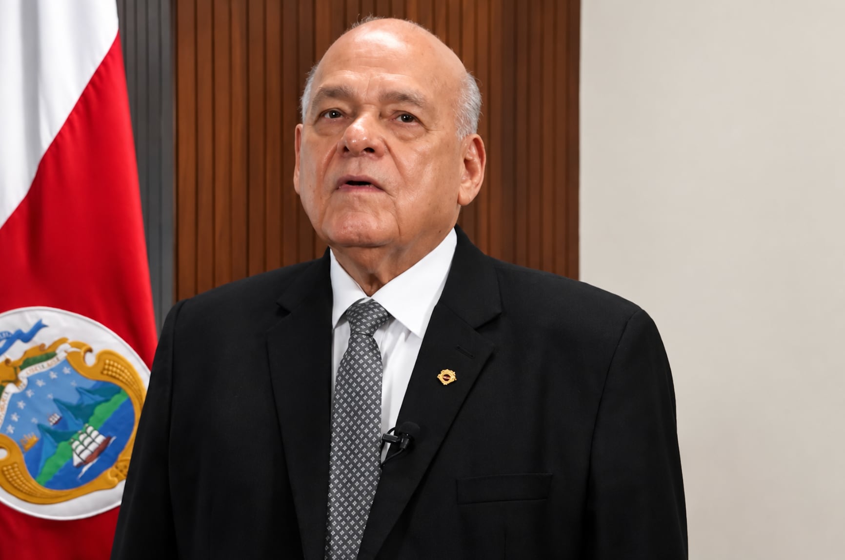 El presidente de la Corte Suprema, Orlando Aguirre Gómez, aseguró que el Poder Judicial mantiene una política de “cero tolerancia a la corrupción”. Crédito: Captura Poder Judicial