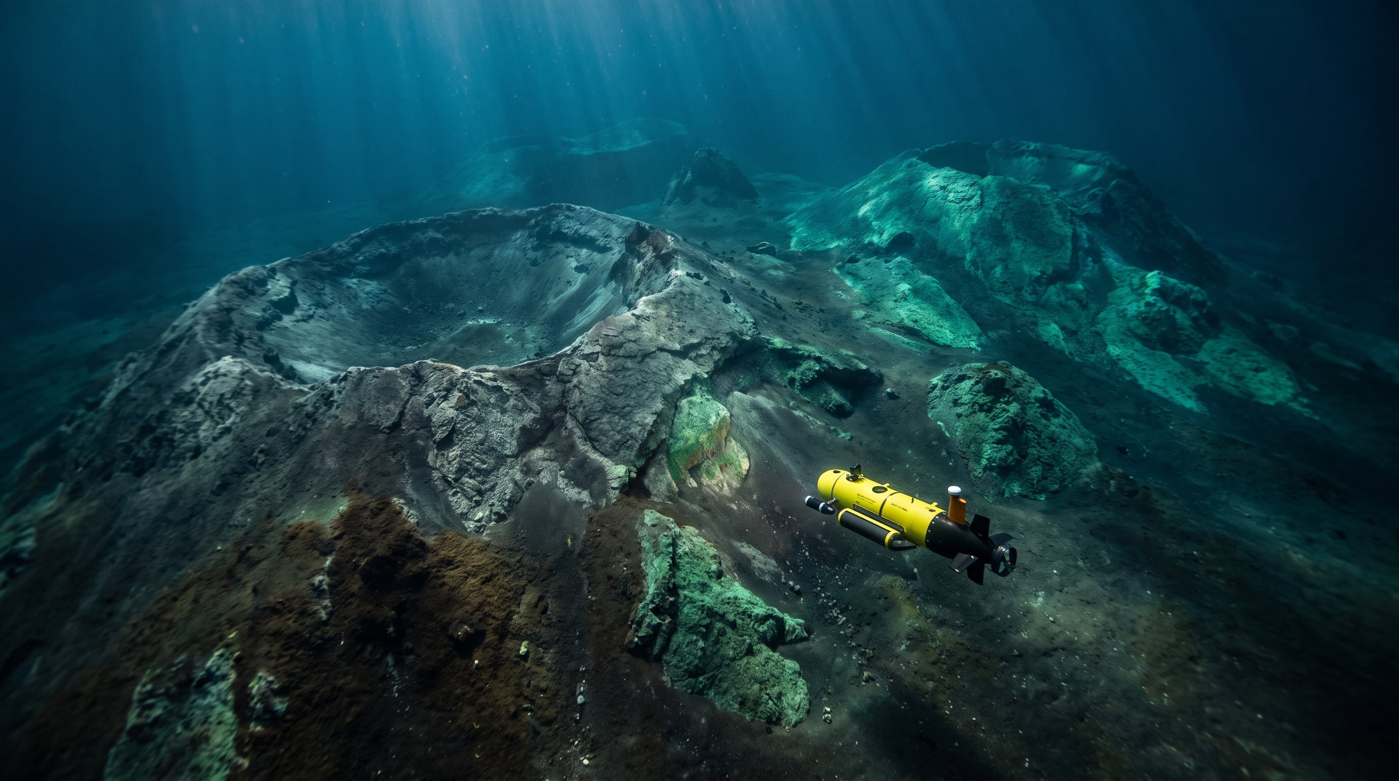 El equipo adaptó al fondo oceánico un algoritmo de aprendizaje automático creado para detectar cráteres en Marte y lo aplicó sobre la base batimétrica global GEBCO 2023. (Imagen Ilustrativa Infobae)