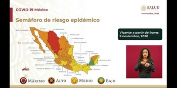 18 estados estarán en color