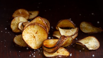 Los chips de calabacín ofrecen