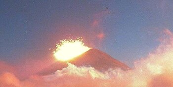 El semáforo volcánico se mantiene