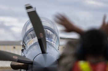 La presentación de las aeronaves