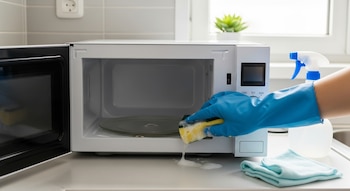 El mantenimiento adecuado del microondas