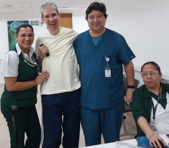 El periodista relató las secuelas