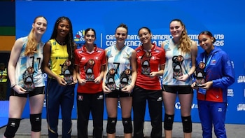 Perú celebra dos premios individuales: jugadoras de la ‘bicolor’ fueron reconocidas en el Sudamericano Sub 19 de Vóley