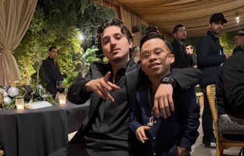 Gabito Ballestero y Abelito. (Instagram)